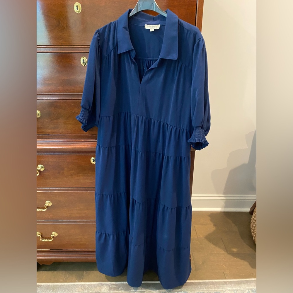 Umgee Navy Blue Dress XL